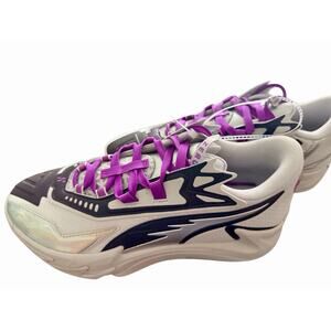 Puma Scoot Zeros II Sterling 31135101 Mens Gray Athletic Basketball Shoes Sz 9.5